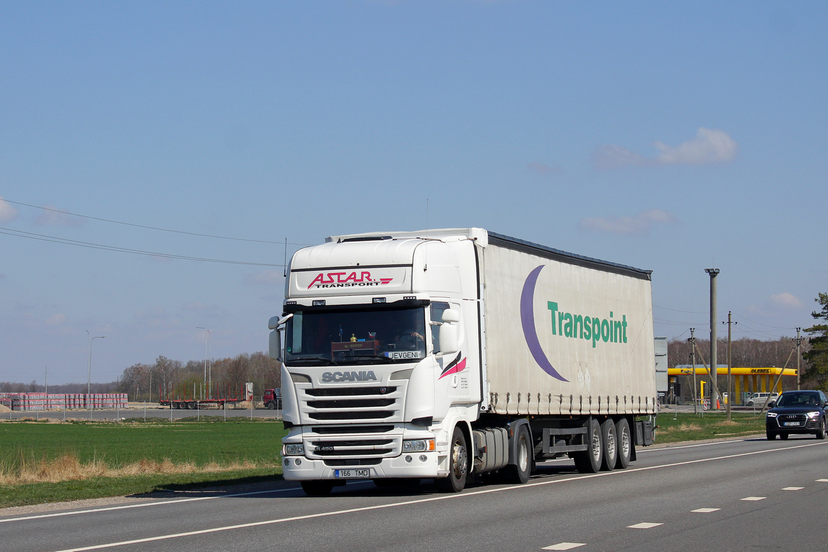 Эстония, № 166 TMD — Scania ('2013) R450