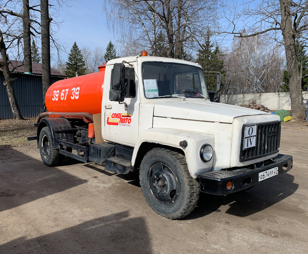 Чувашия, № А 674 РР 21 — ГАЗ-3309