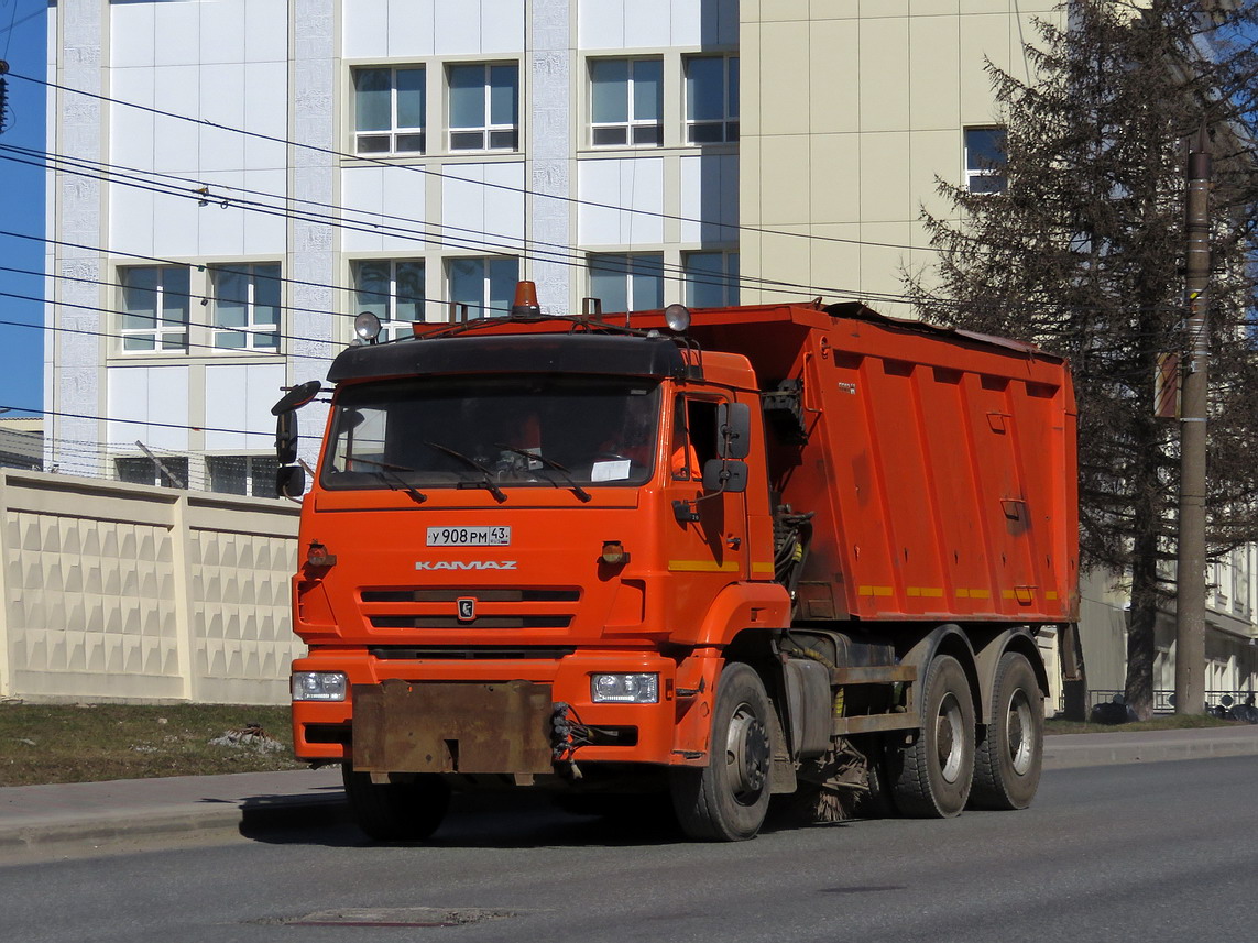 Кировская область, № У 908 РМ 43 — КамАЗ-6520-53