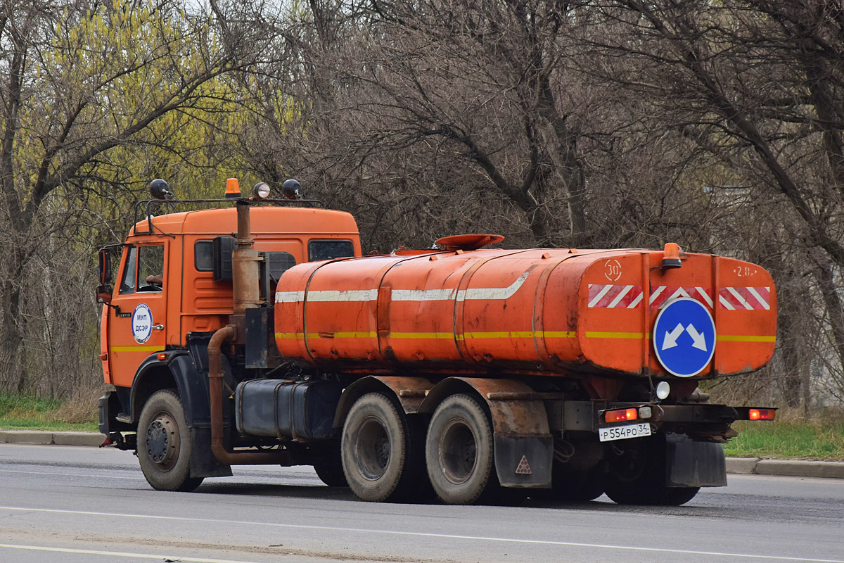 Волгоградская область, № Р 554 РО 34 — КамАЗ-65115-D3