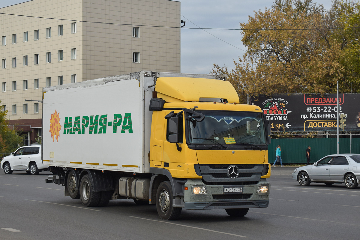 Алтайский край, № Р 313 ТН 22 — Mercedes-Benz Actros ('2009) 2541