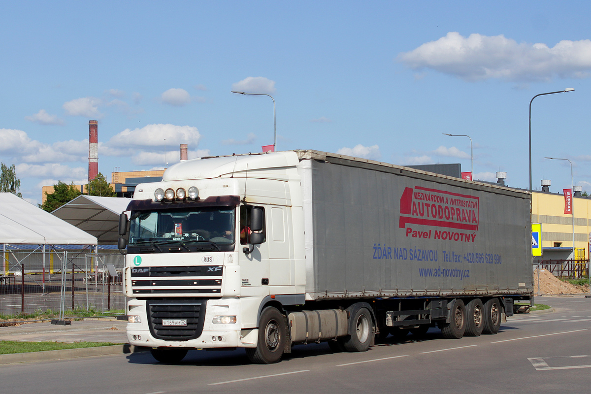 Брянская область, № Н 169 АМ 32 — DAF XF105 FT