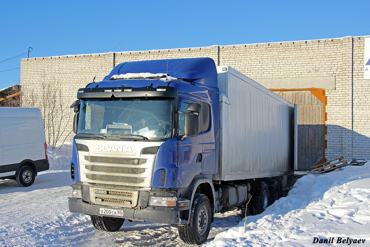 Ненецкий автономный округ, № А 200 СА 83 — Scania ('2009) G420