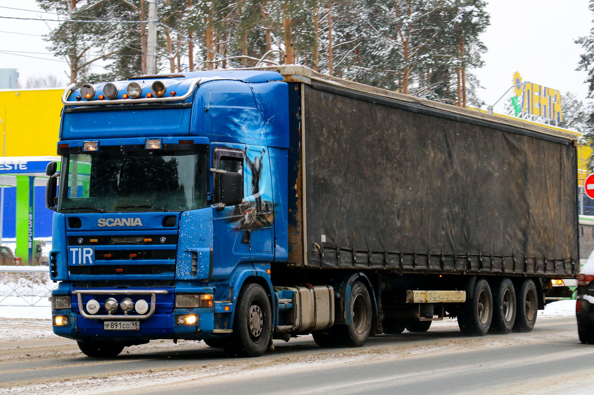 Санкт-Петербург, № Р 891 СО 98 — Scania ('1996, общая модель)