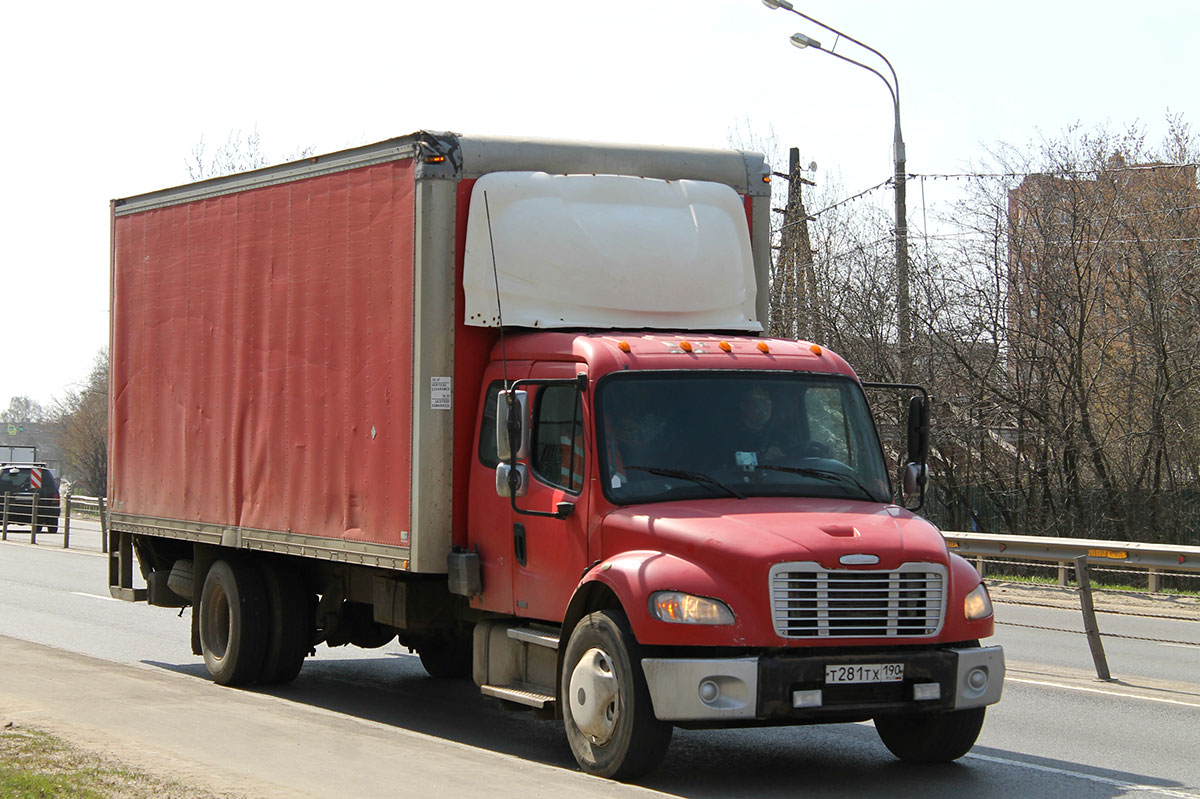 Московская область, № Т 281 ТХ 190 — Freightliner Business Class M2