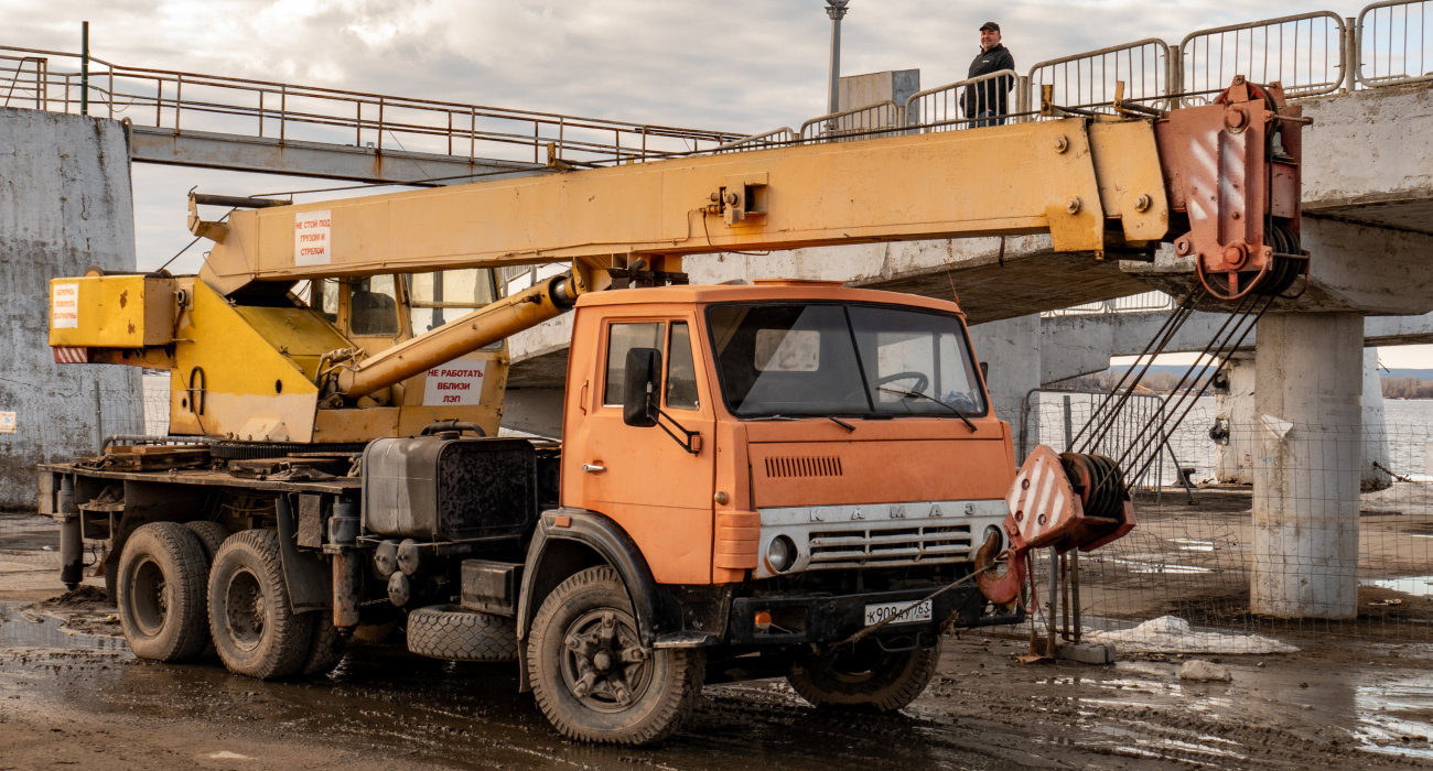 Самарская область, № К 908 АУ 763 — КамАЗ-53213