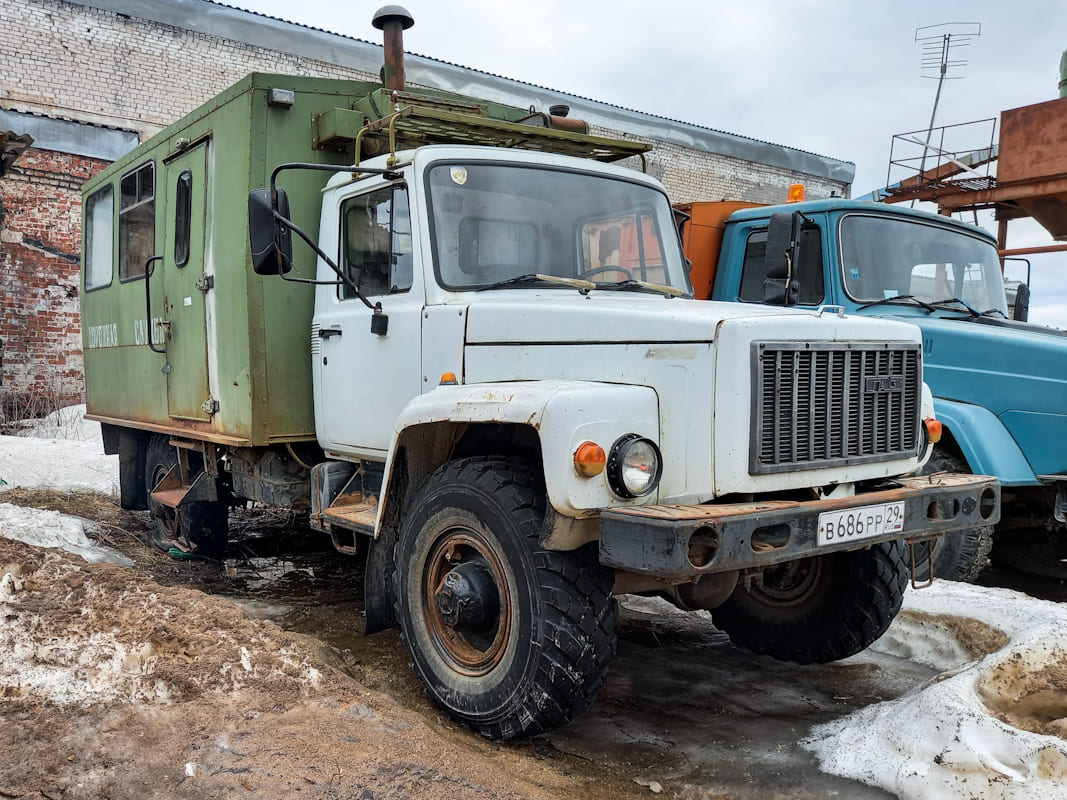 Архангельская область, № В 686 РР 29 — ГАЗ-3308 «Садко»