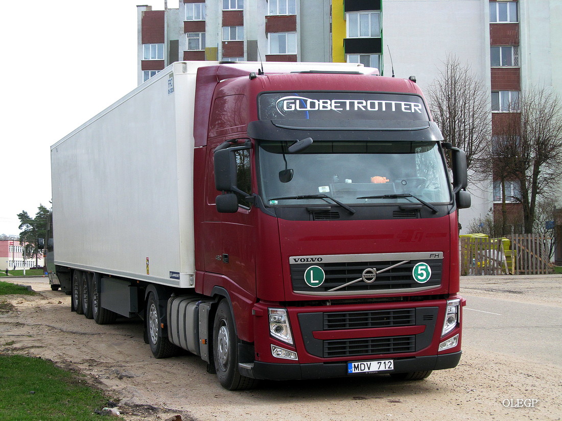 Литва, № MDV 712 — Volvo ('2008) FH.460