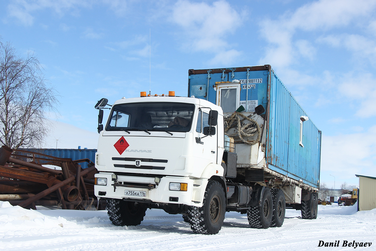 Ненецкий автономный округ, № Х 755 КА 116 — КамАЗ-44108-RF [44108F-R]