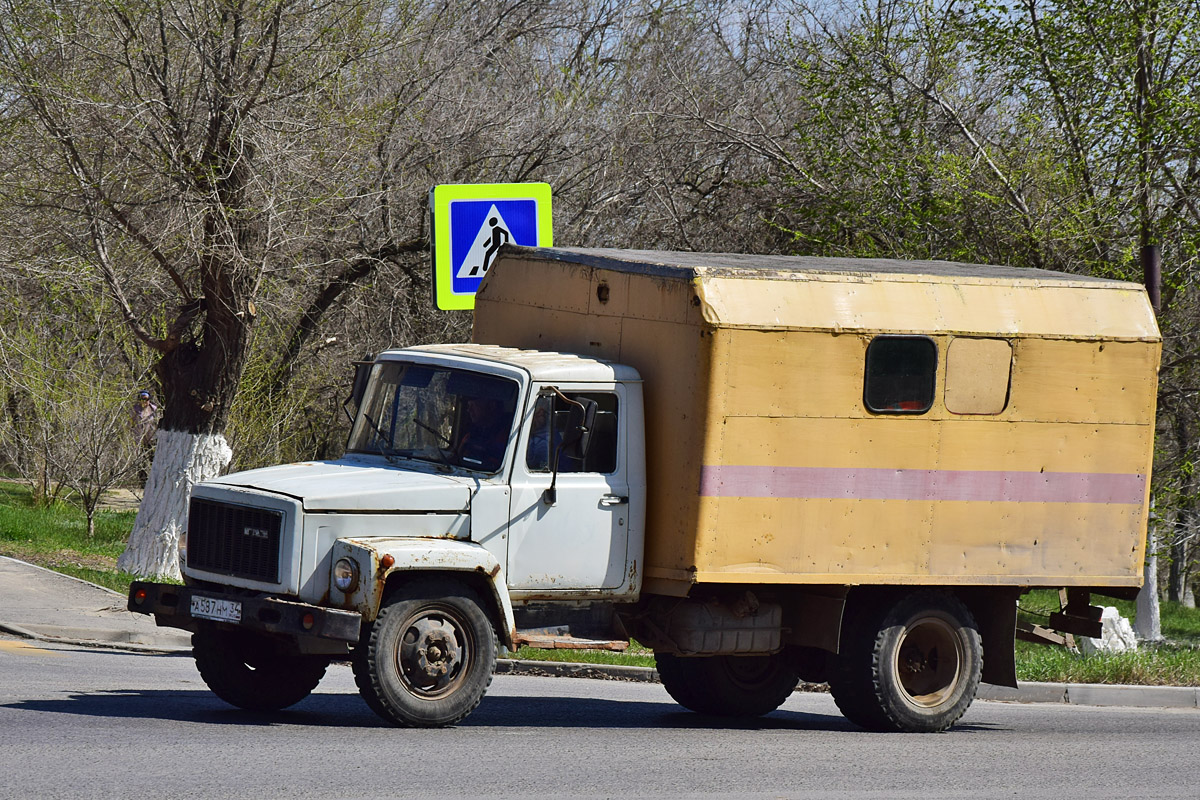 Волгоградская область, № А 587 НМ 34 — ГАЗ-3307