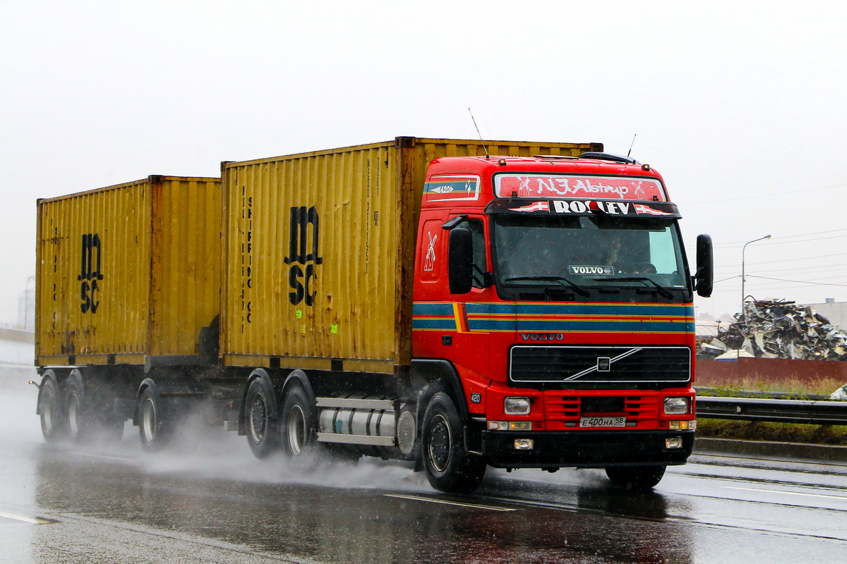 Пензенская область, № Е 400 НА 58 — Volvo ('1993) FH12.420