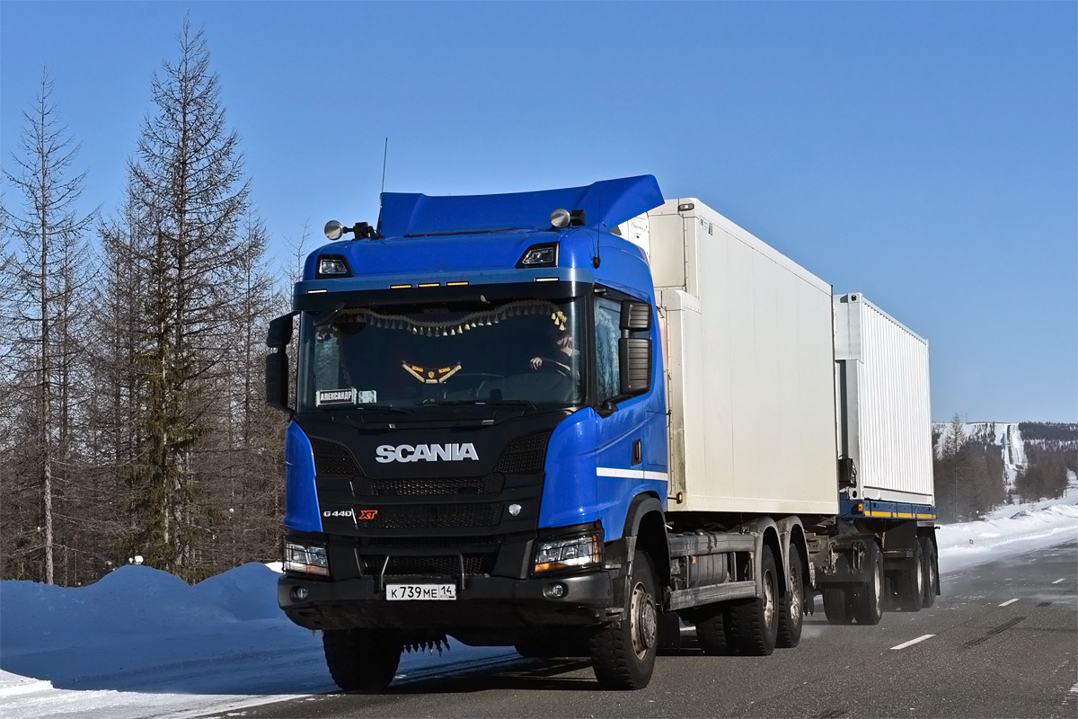 Саха (Якутия), № К 739 МЕ 14 — Scania ('2016) G440