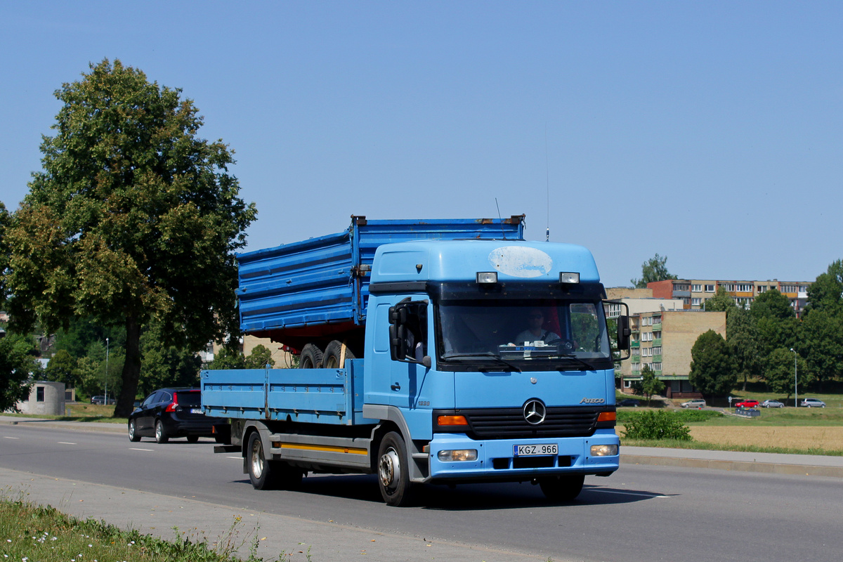 Литва, № KGZ 966 — Mercedes-Benz Atego 1228