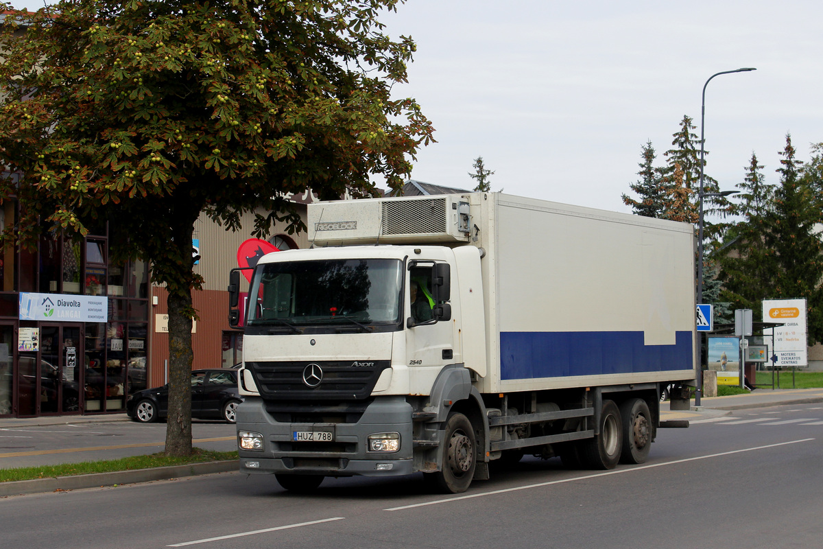 Литва, № HUZ 788 — Mercedes-Benz Axor (общ.м)