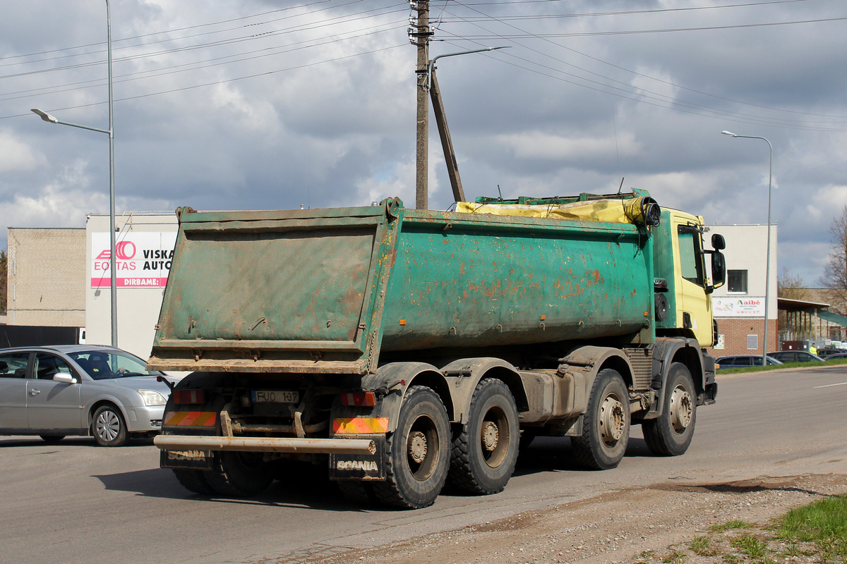 Литва, № FUO 137 — Scania ('1996, общая модель)