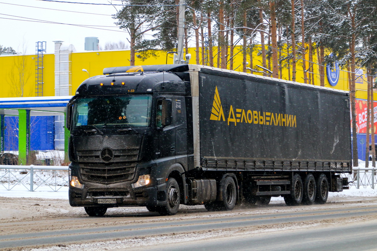 Владимирская область, № 0140 — Mercedes-Benz Actros '18 1845 [Z9M]