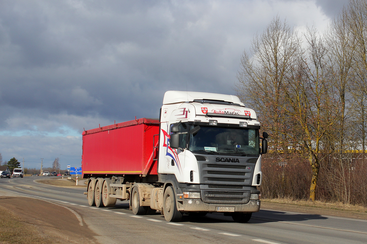 Литва, № GBD 505 — Scania ('2004) R420