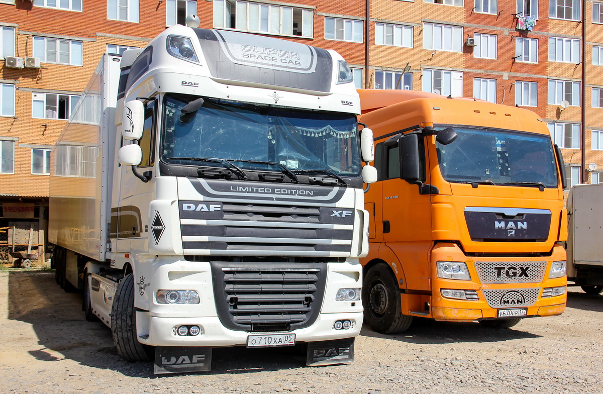 Дагестан, № О 710 ХА 05 — DAF XF105 FT