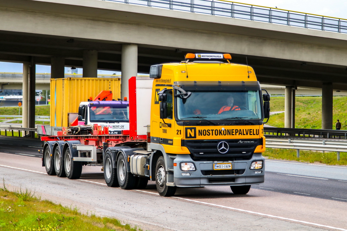 Финляндия, № MXI-169 — Mercedes-Benz Actros ('2003) 2646