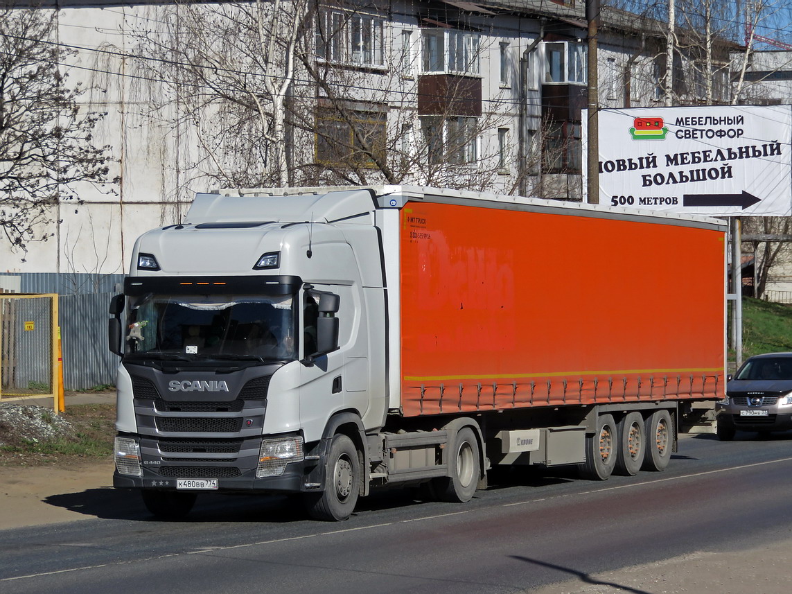 Челябинская область, № К 480 ВВ 774 — Scania ('2016) G440