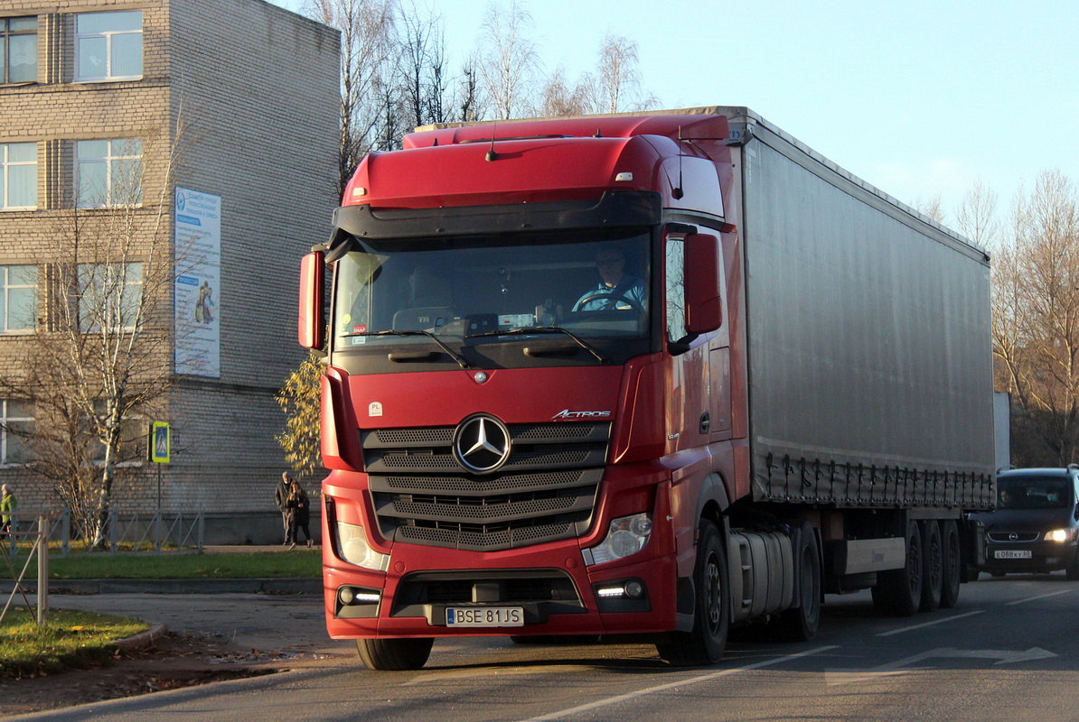 Польша, № BSE 81JS — Mercedes-Benz Actros ('2011)