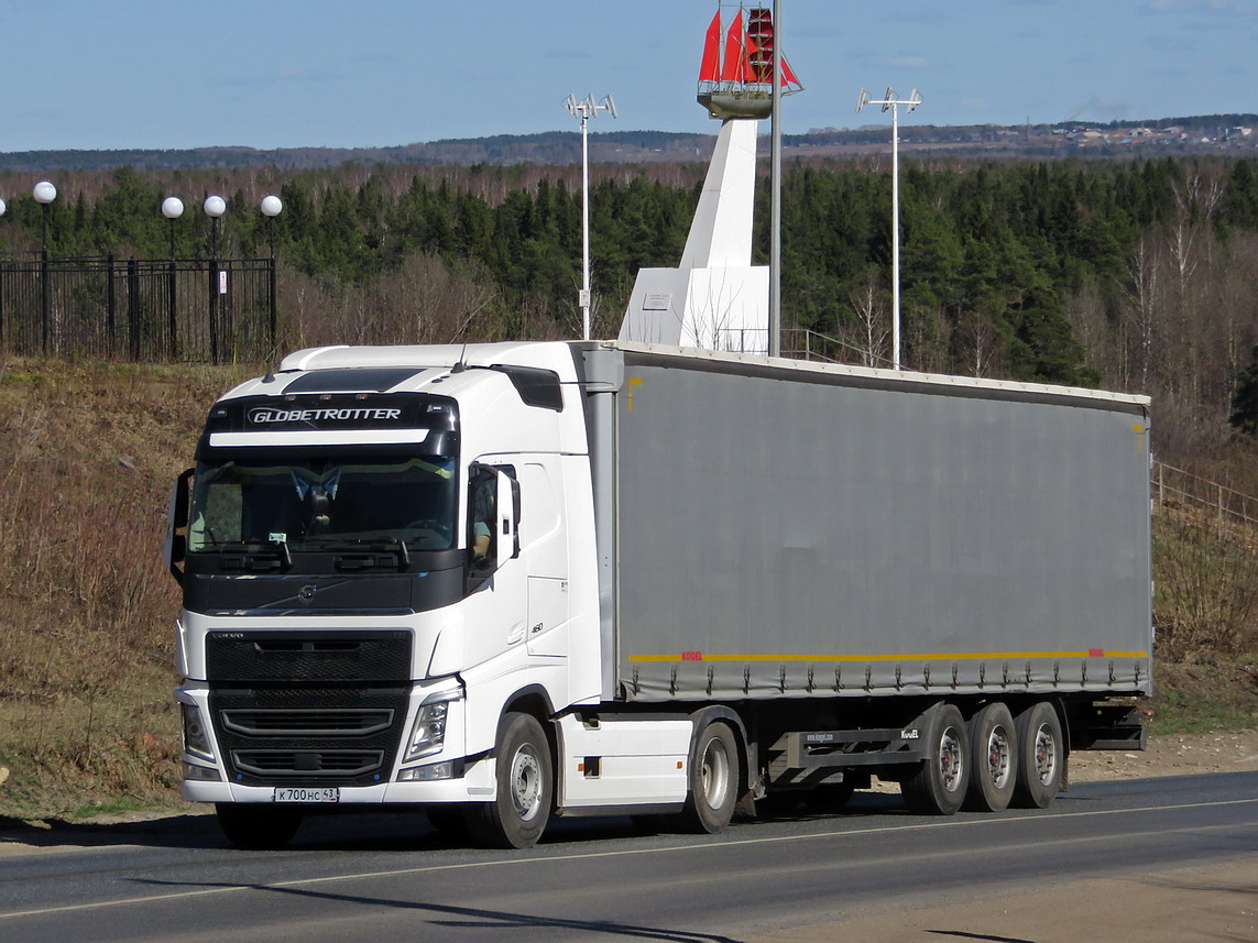 Кировская область, № К 700 НС 43 — Volvo ('2012) FH.460 [X9P]