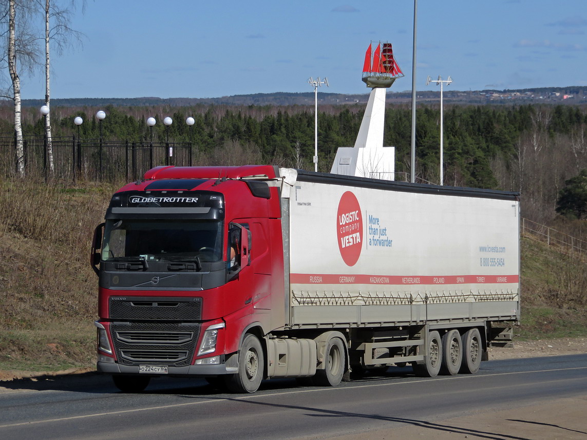 Псковская область, № О 224 СУ 60 — Volvo ('2012) FH.460 [X9P]