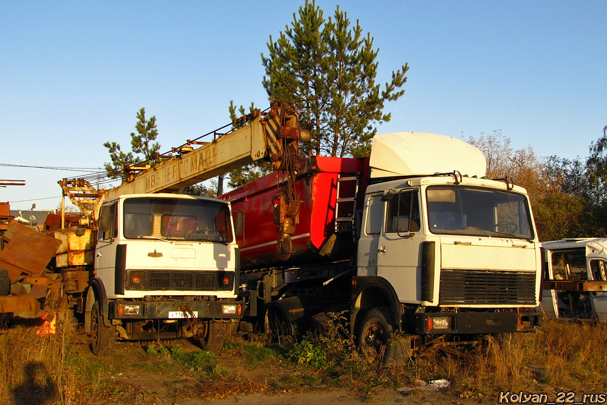 Алтайский край, № Х 116 МЕ 22 — МАЗ-5337 [533700]; Алтайский край — Автомобили без номеров