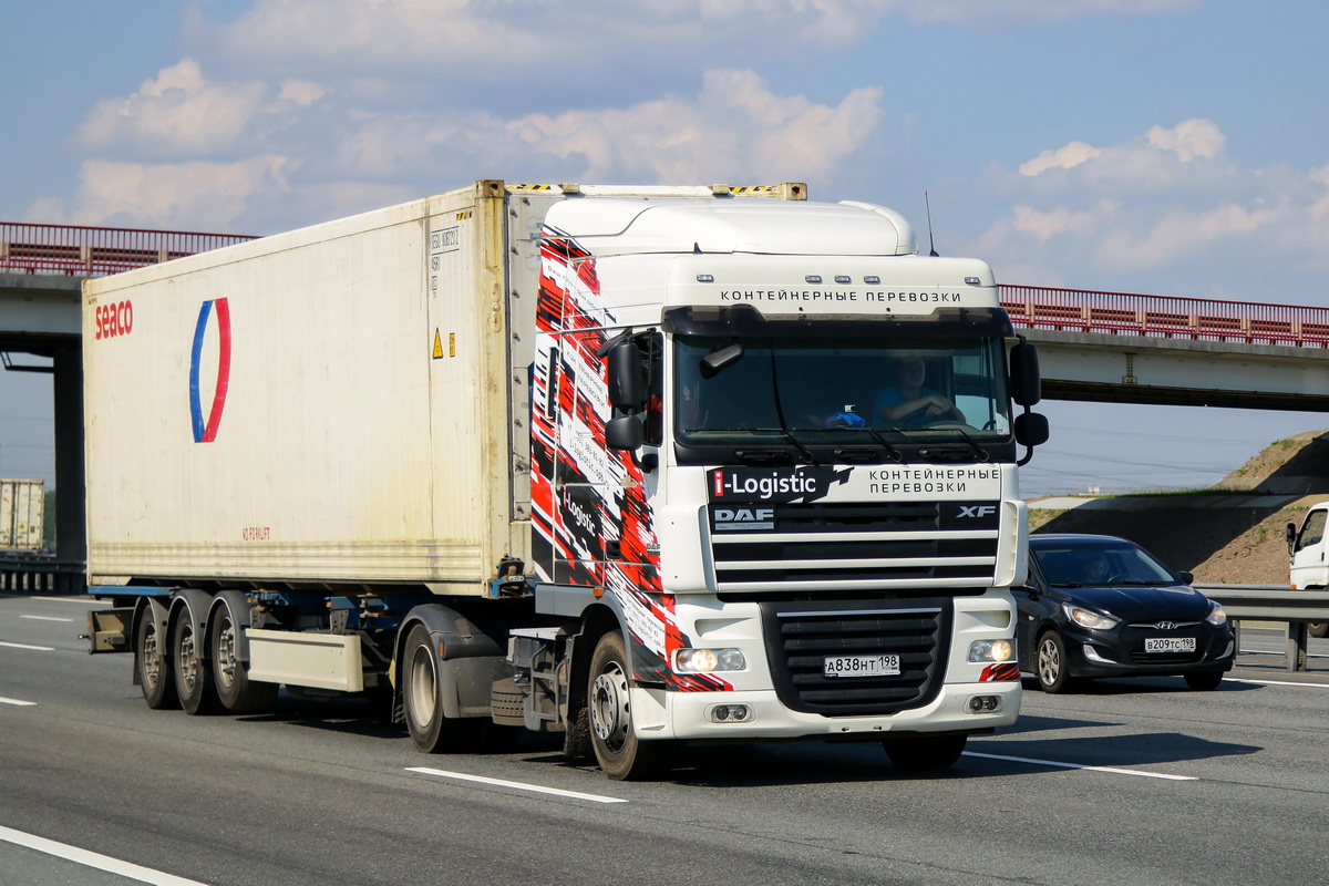 Санкт-Петербург, № А 838 НТ 198 — DAF XF105 FT