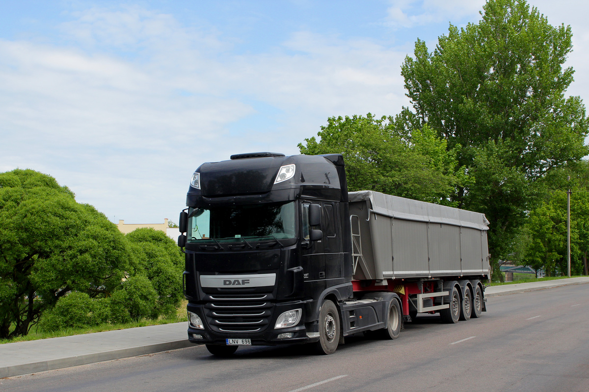 Литва, № LNV 696 — DAF XF Euro6 FT