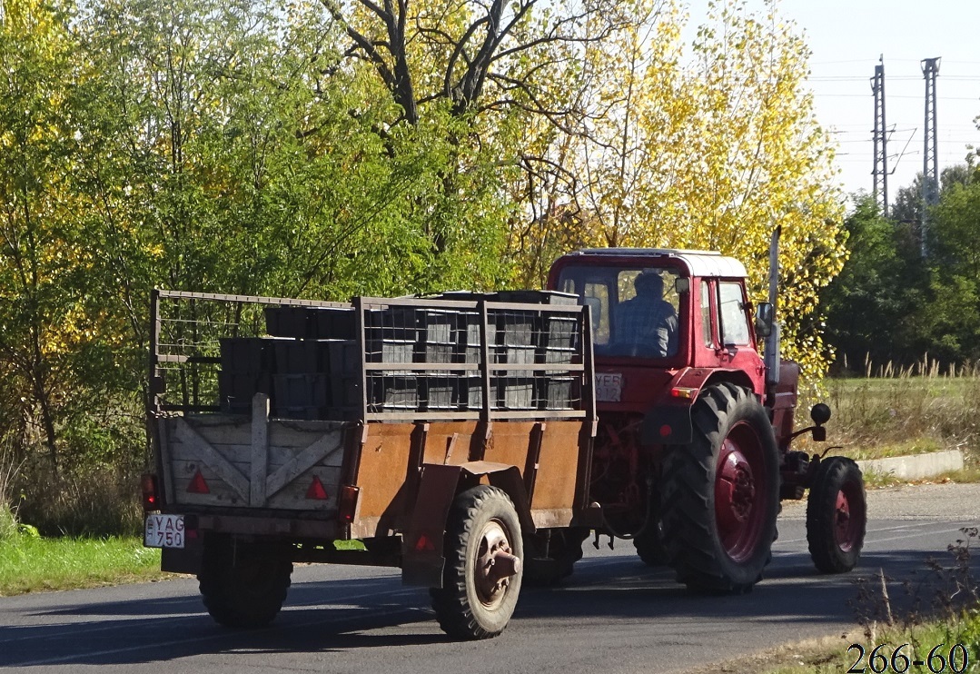 Венгрия, № YAG-750 — ТС индивидуального изготовления; Венгрия — Сбор винограда в Венгрии