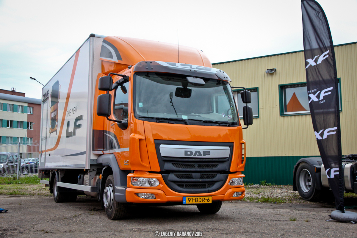 Нидерланды, № 91-BDR-6 — DAF LF Euro6 FA