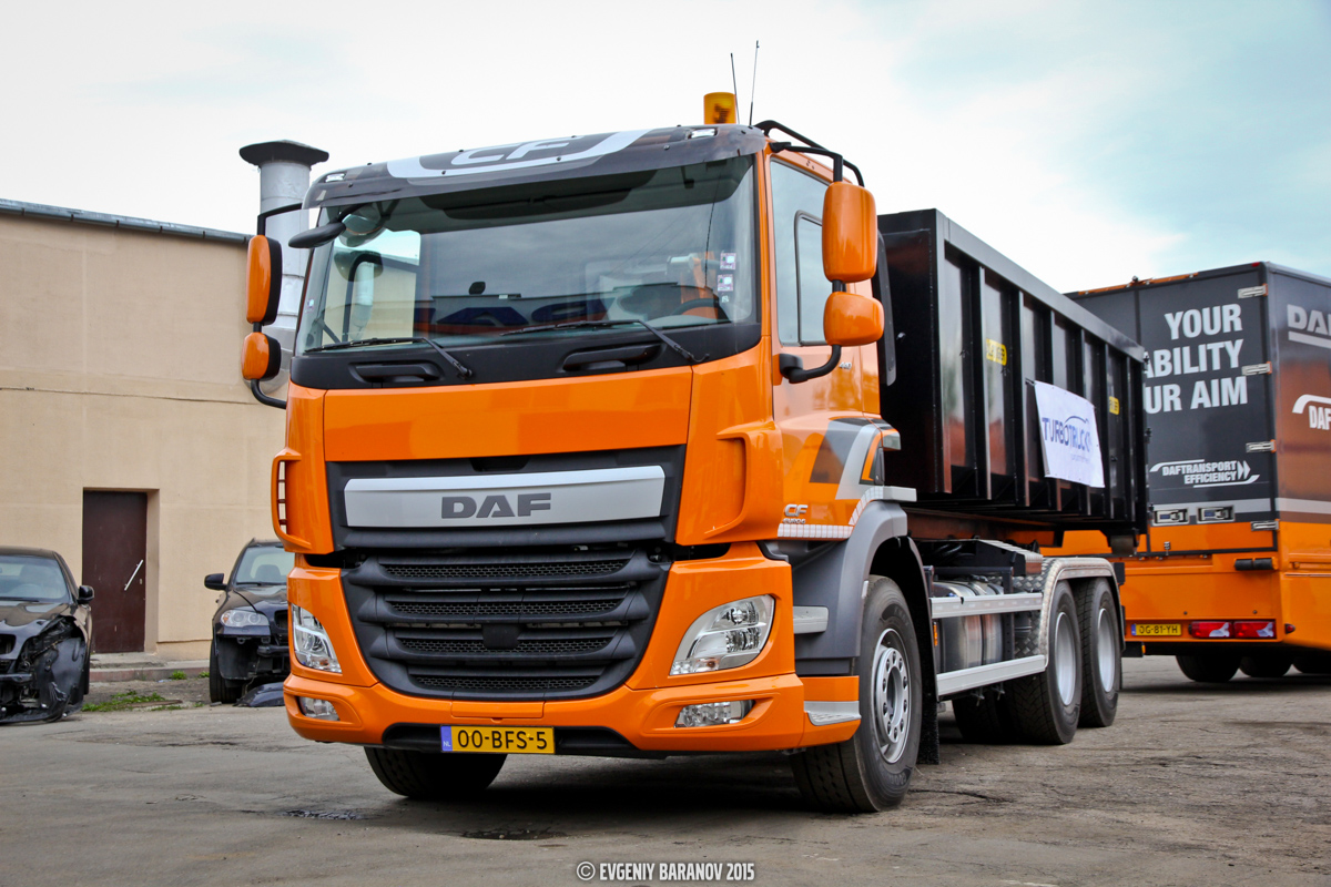 Нидерланды, № OO-BFS-5 — DAF CF Euro6 FAT