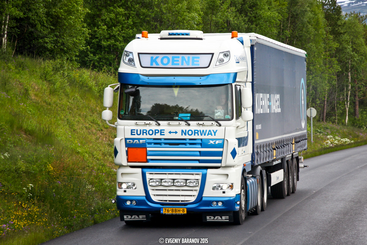 Нидерланды, № 76-BBH-8 — DAF XF105 FTS