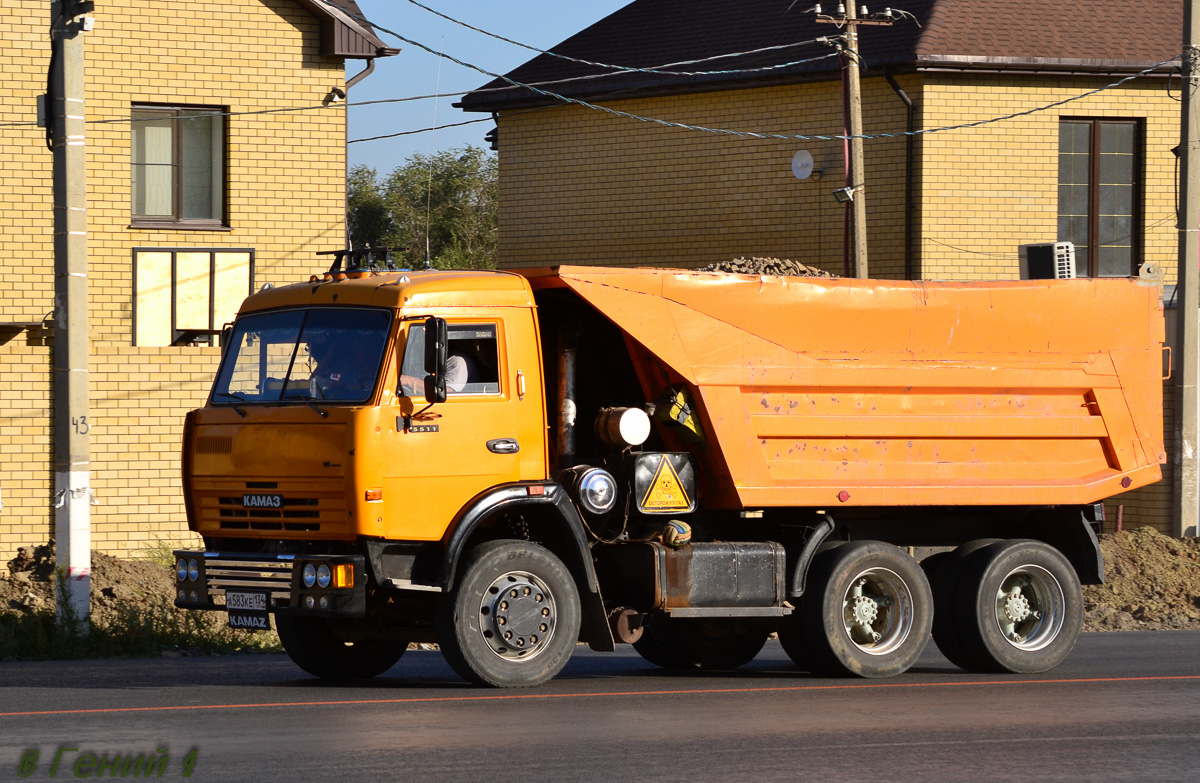 Волгоградская область, № А 583 КЕ 134 — КамАЗ-5511