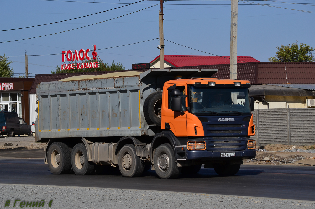 Волгоградская область, № Х 886 ТА 123 — Scania ('2011) P380