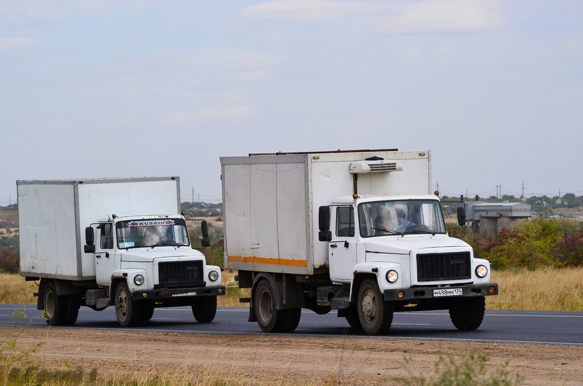 Волгоградская область, № М 498 ММ 134 — ГАЗ-3309