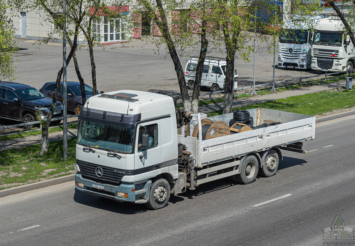 Алматы, № 140 YW 02 — Mercedes-Benz Actros ('1997) 2540