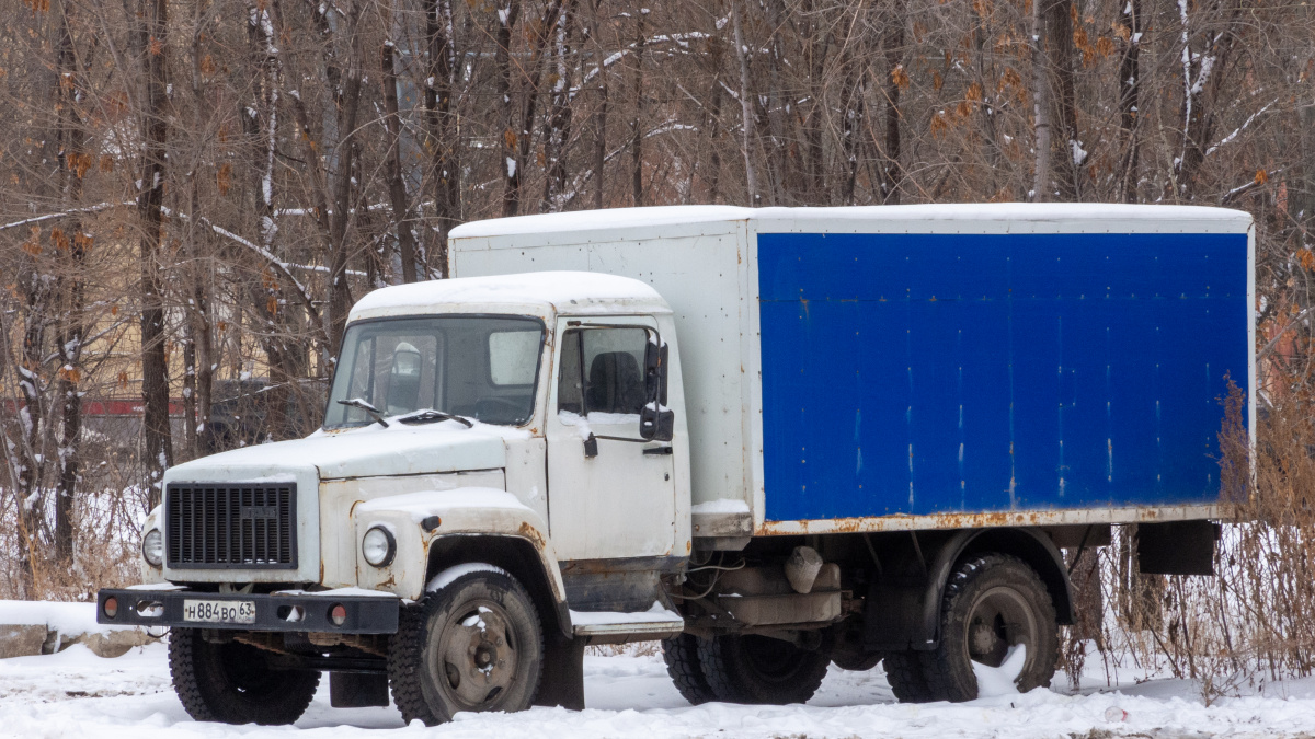 Самарская область, № Н 884 ВО 63 — ГАЗ-3306/3307/3309 (общая модель)