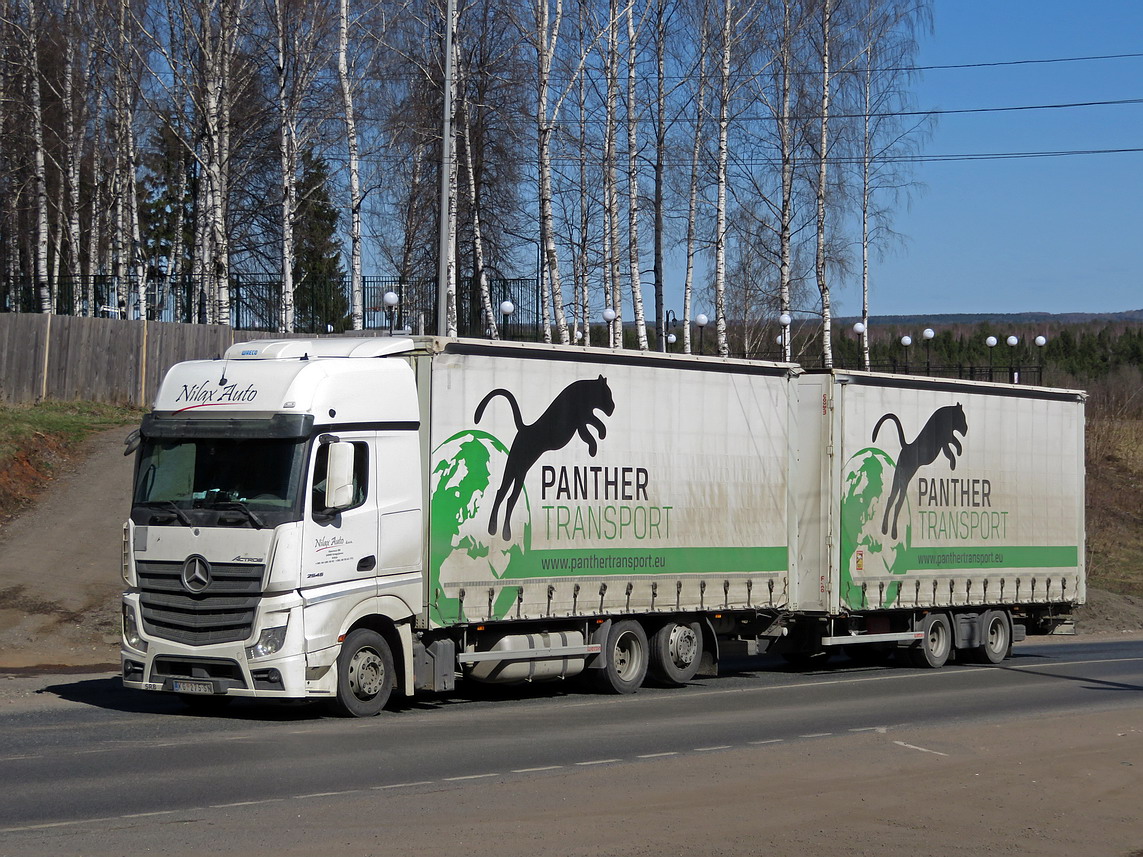 Сербия, № KG 275-SN — Mercedes-Benz Actros ('2011) 2545