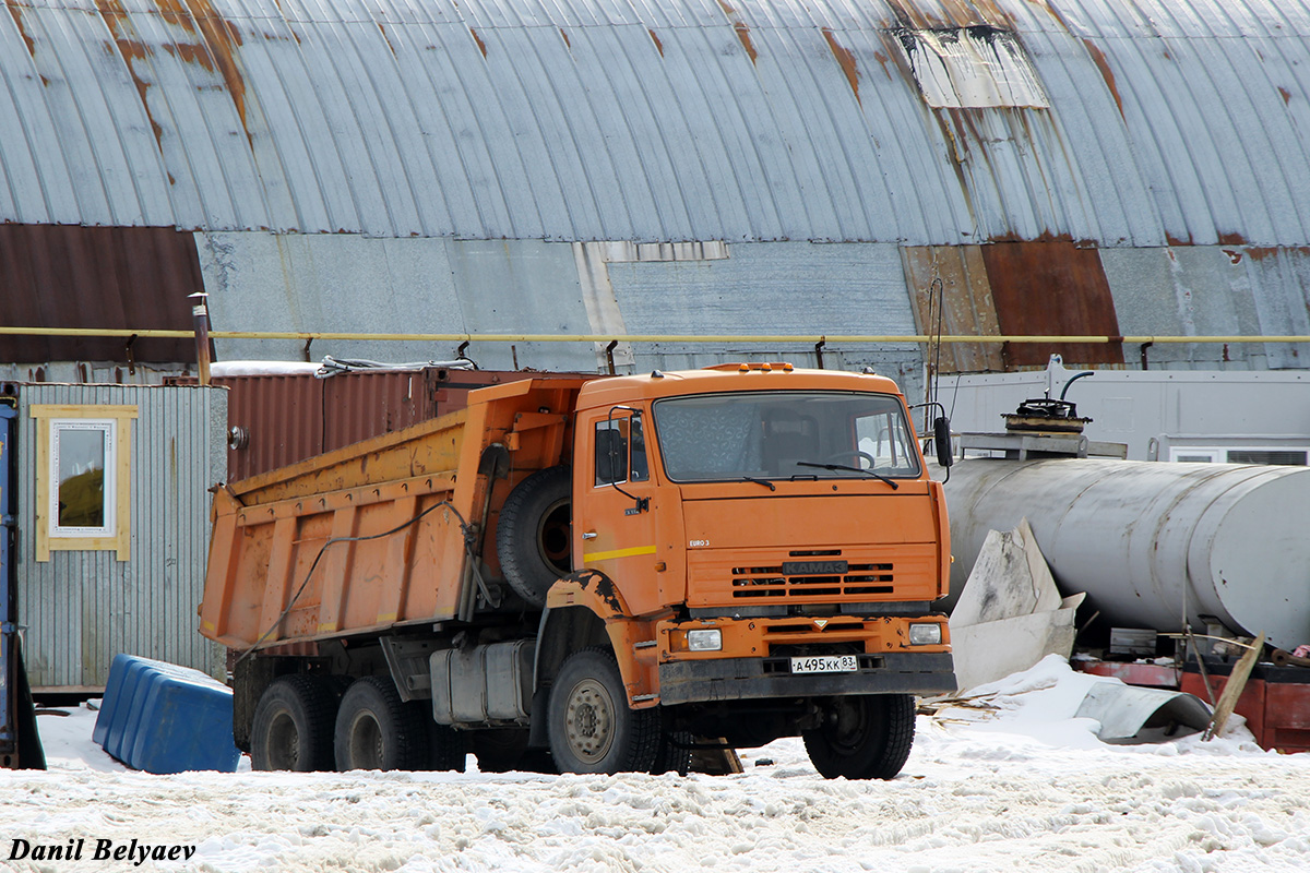 Ненецкий автономный округ, № А 495 КК 83 — КамАЗ-65111 [651110]