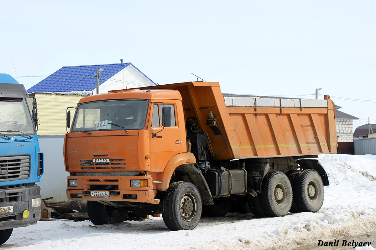 Ненецкий автономный округ, № А 727 КА 83 — КамАЗ-6522 [652200]