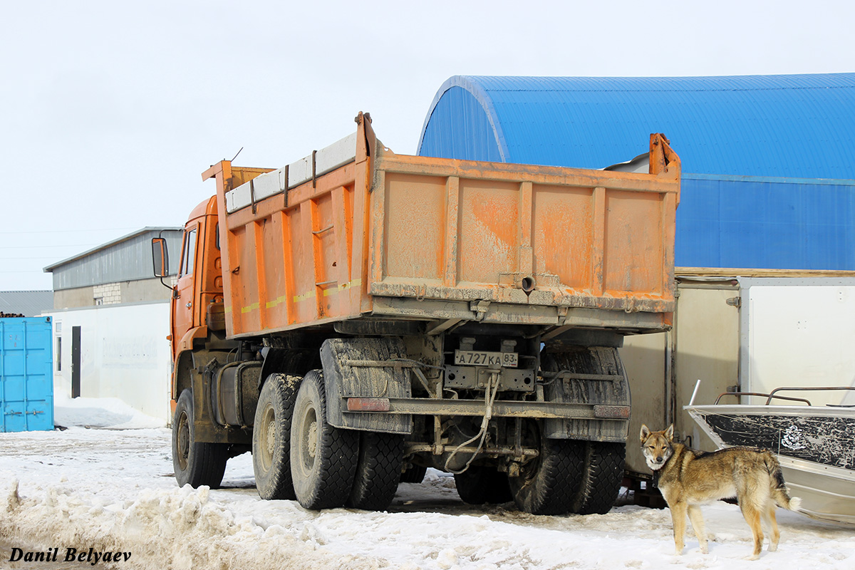 Ненецкий автономный округ, № А 727 КА 83 — КамАЗ-6522 [652200]