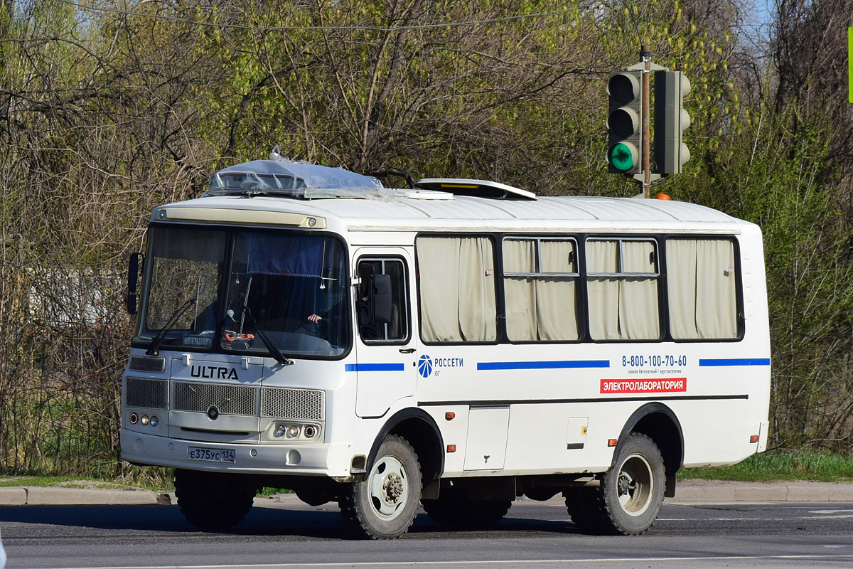 Волгоградская область, № Е 375 УС 134 — ПАЗ-3206