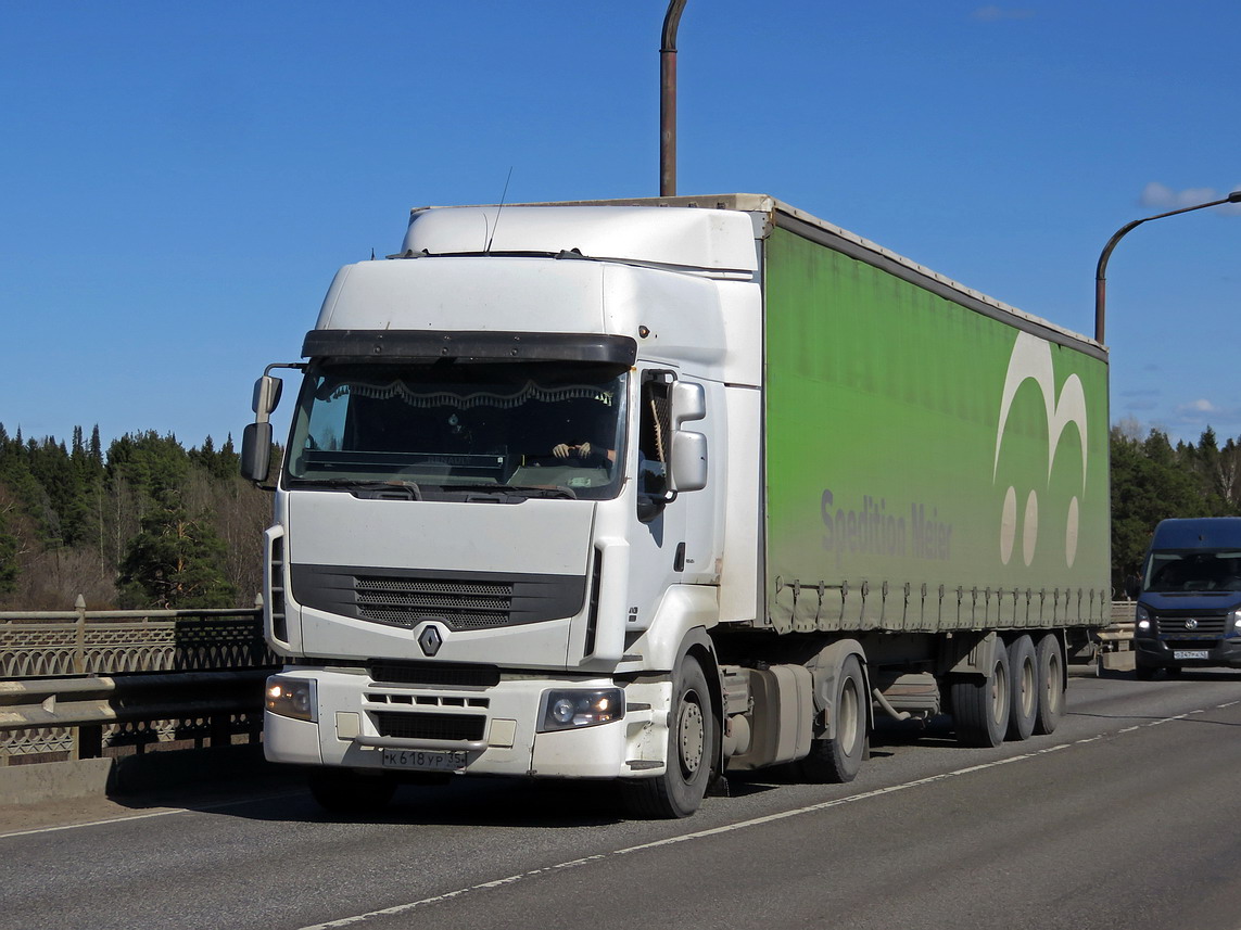 Вологодская область, № К 618 УР 35 — Renault Premium ('2006) [X9P]