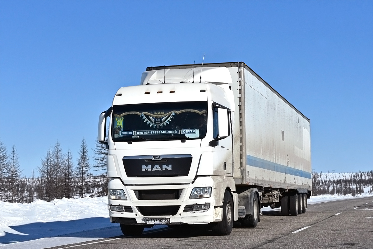 Приморский край, № У 147 ОК 125 — MAN TGX ('2007) 18.400