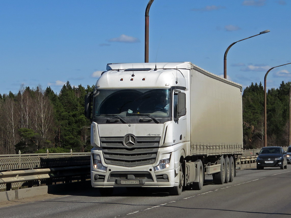 Архангельская область, № М 320 ХК 29 — Mercedes-Benz Actros '18 1842 [Z9M]