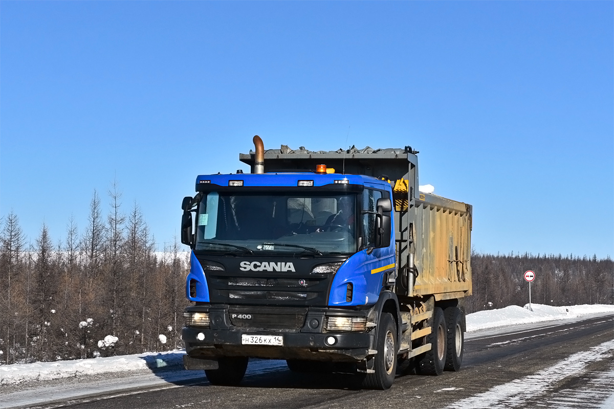 Саха (Якутия), № Н 326 КХ 14 — Scania ('2011) P400