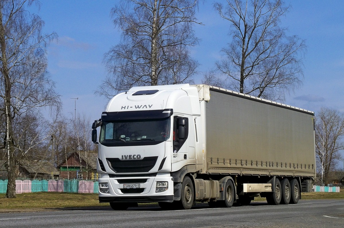 Гомельская область, № АМ 4679-3 — IVECO Stralis ('2012) 460