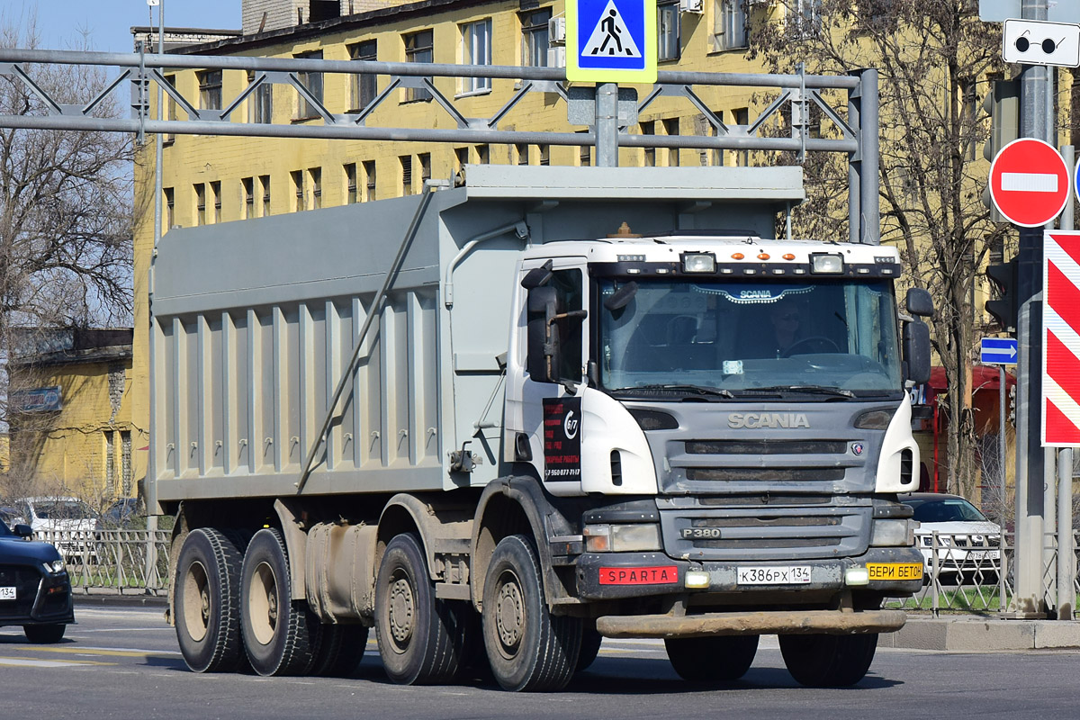 Волгоградская область, № К 386 РХ 134 — Scania ('2004) P380